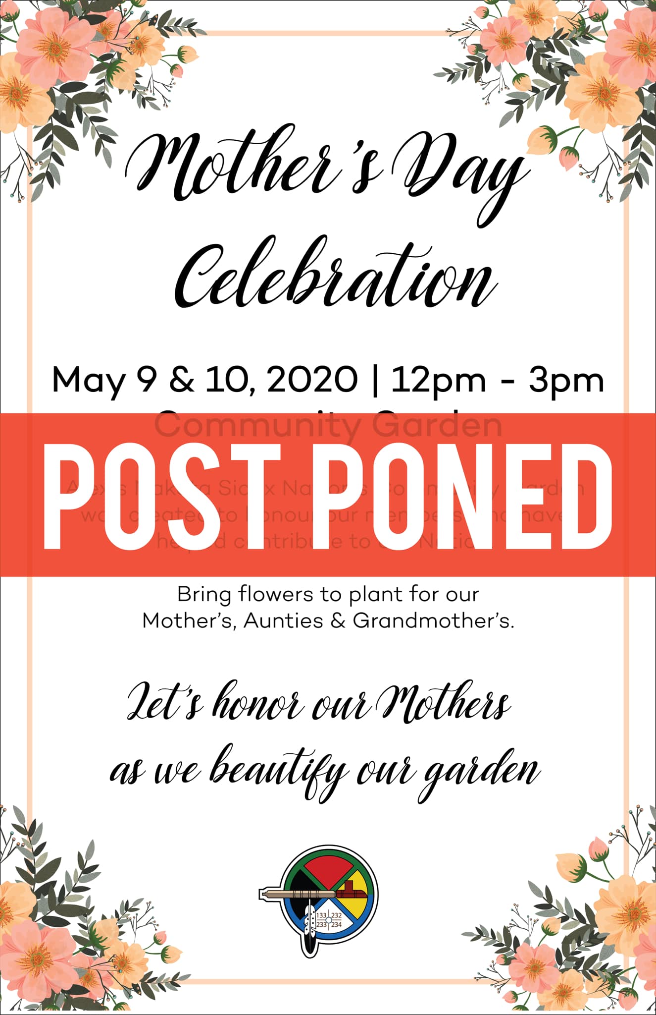Mother's Day Postponed