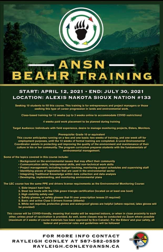ANSN Beahr Training