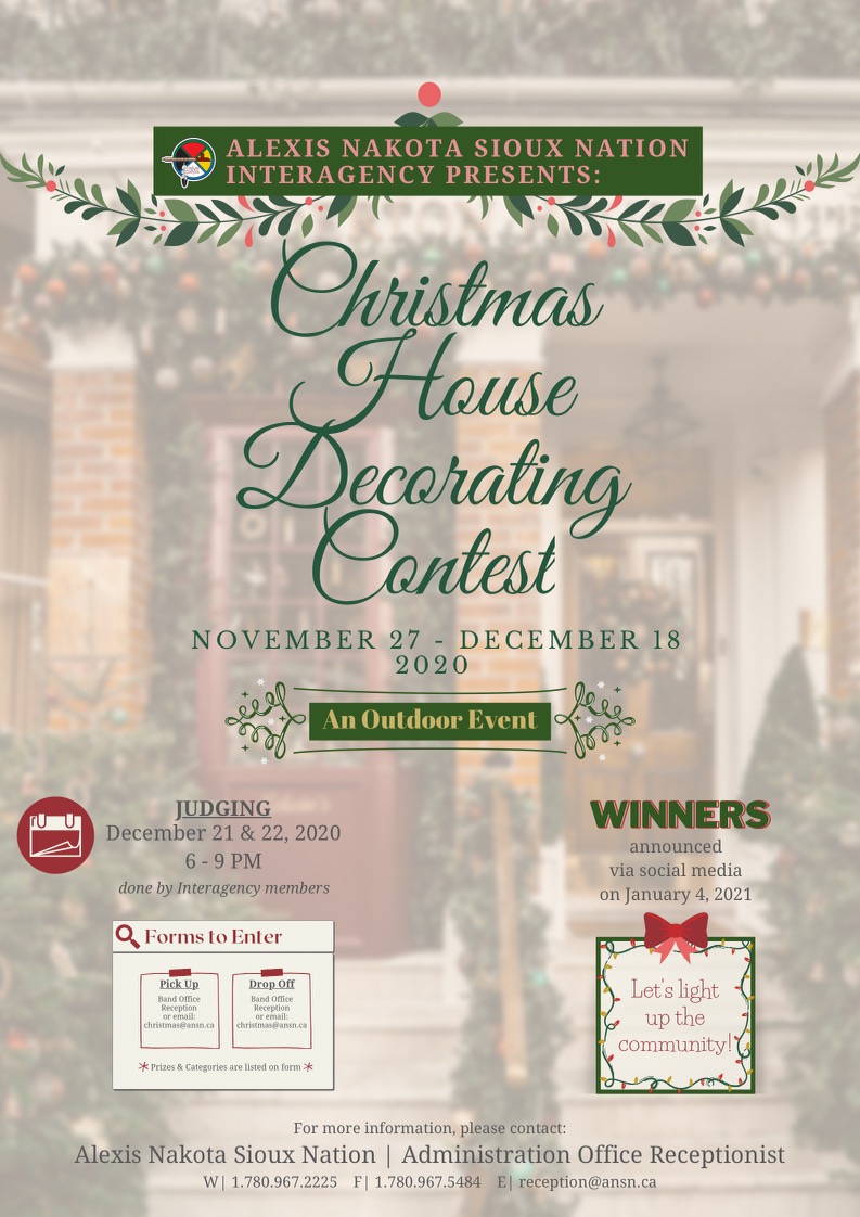 House Decorating Contest Poster