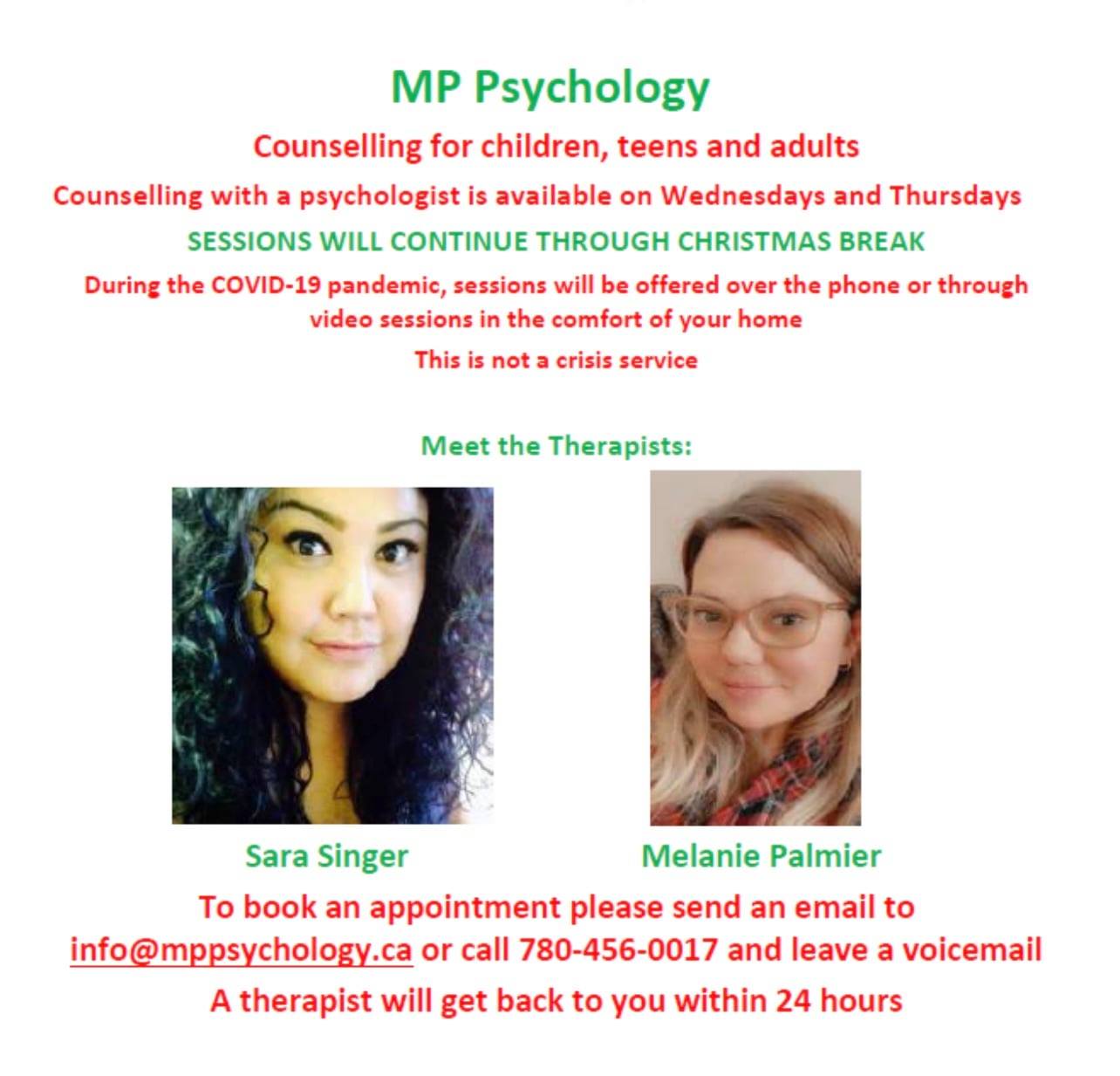 MP Psychology Therapists