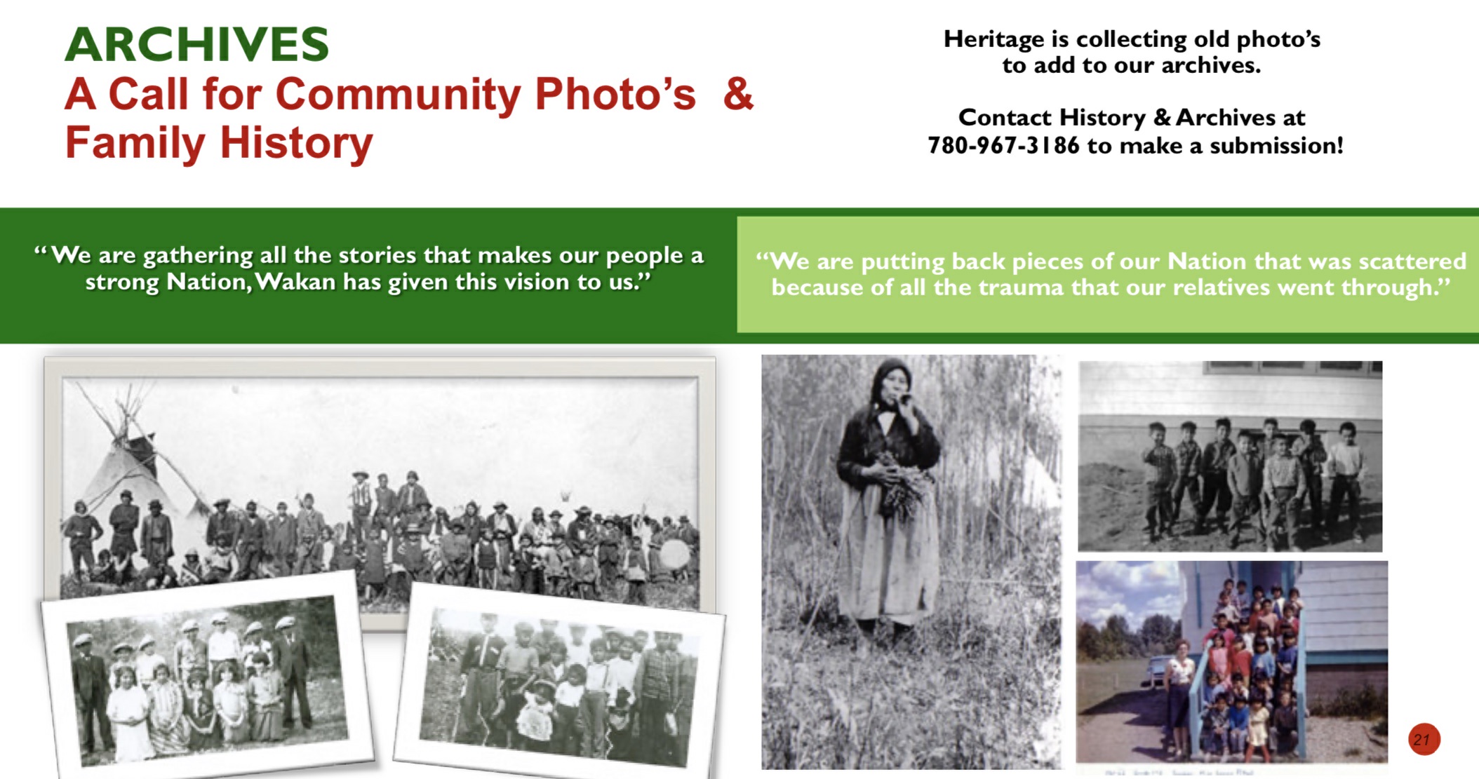 Archives: Call for Community Photos & History